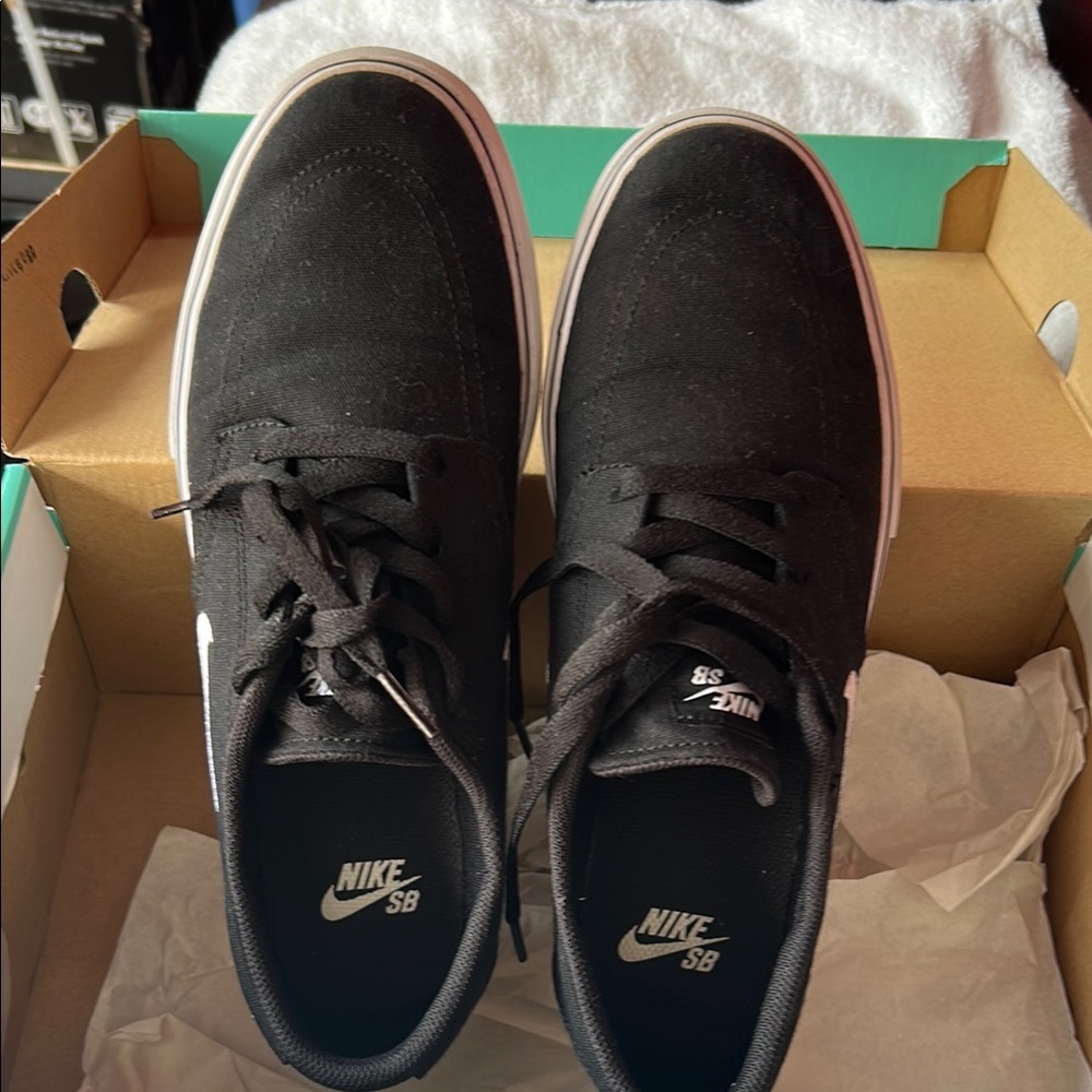 Nike SB Men's Black Skate Shoes